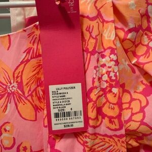 Lilly Pulitzer Vibrant Pink and Orange Dress